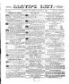Lloyd's List Saturday 13 August 1870 Page 1