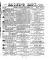 Lloyd's List Thursday 01 September 1870 Page 1