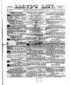 Lloyd's List Saturday 15 October 1870 Page 1