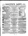 Lloyd's List Tuesday 08 November 1870 Page 1