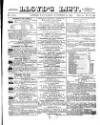 Lloyd's List Wednesday 30 November 1870 Page 1
