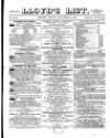Lloyd's List Friday 09 December 1870 Page 1