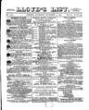 Lloyd's List Thursday 15 December 1870 Page 1
