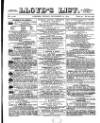 Lloyd's List Friday 16 December 1870 Page 1
