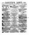 Lloyd's List Friday 13 January 1871 Page 1