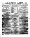 Lloyd's List Wednesday 08 February 1871 Page 1
