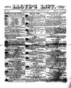 Lloyd's List Saturday 25 February 1871 Page 1
