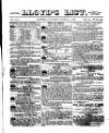 Lloyd's List Saturday 11 March 1871 Page 1
