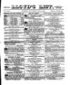 Lloyd's List Saturday 03 June 1871 Page 1
