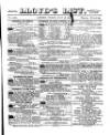 Lloyd's List Friday 28 July 1871 Page 1