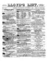 Lloyd's List Wednesday 01 November 1871 Page 1