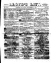 Lloyd's List Saturday 30 December 1871 Page 1
