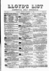 Lloyd's List Friday 12 January 1872 Page 1