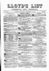 Lloyd's List Saturday 03 February 1872 Page 1
