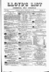 Lloyd's List Friday 23 February 1872 Page 1