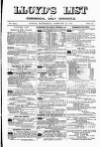 Lloyd's List Wednesday 28 February 1872 Page 1