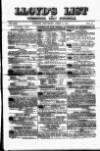 Lloyd's List Saturday 06 April 1872 Page 1