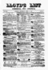Lloyd's List Thursday 11 April 1872 Page 1