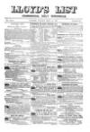 Lloyd's List Friday 31 May 1872 Page 1
