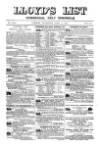 Lloyd's List Thursday 13 June 1872 Page 1