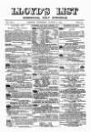 Lloyd's List Thursday 08 August 1872 Page 1