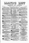 Lloyd's List Tuesday 13 August 1872 Page 1