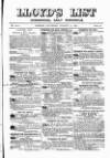 Lloyd's List Saturday 31 August 1872 Page 1