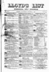 Lloyd's List Saturday 05 October 1872 Page 1