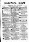Lloyd's List Thursday 24 October 1872 Page 1
