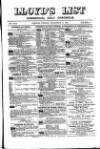Lloyd's List Friday 08 November 1872 Page 1