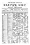 Lloyd's List Monday 18 November 1872 Page 9