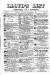Lloyd's List Saturday 07 December 1872 Page 1