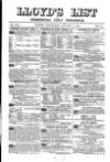 Lloyd's List Wednesday 08 January 1873 Page 1