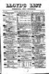 Lloyd's List Wednesday 19 March 1873 Page 1