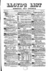 Lloyd's List Saturday 13 September 1873 Page 1