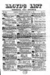 Lloyd's List Saturday 22 November 1873 Page 1