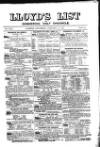 Lloyd's List Saturday 10 January 1874 Page 1