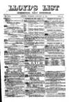 Lloyd's List Tuesday 27 January 1874 Page 1