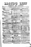 Lloyd's List Wednesday 28 January 1874 Page 1