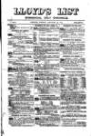 Lloyd's List Friday 30 January 1874 Page 1