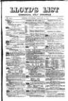 Lloyd's List Saturday 31 January 1874 Page 1