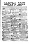 Lloyd's List Wednesday 04 February 1874 Page 1