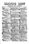 Lloyd's List Friday 20 February 1874 Page 1