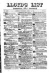 Lloyd's List Thursday 12 March 1874 Page 1