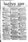 Lloyd's List Tuesday 17 March 1874 Page 1