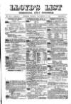 Lloyd's List Friday 20 November 1874 Page 1