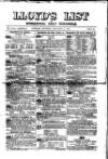 Lloyd's List Monday 04 January 1875 Page 1