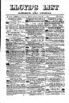 Lloyd's List Wednesday 05 January 1876 Page 1