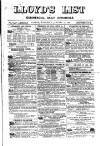Lloyd's List Thursday 27 January 1876 Page 1