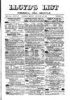 Lloyd's List Friday 28 January 1876 Page 1